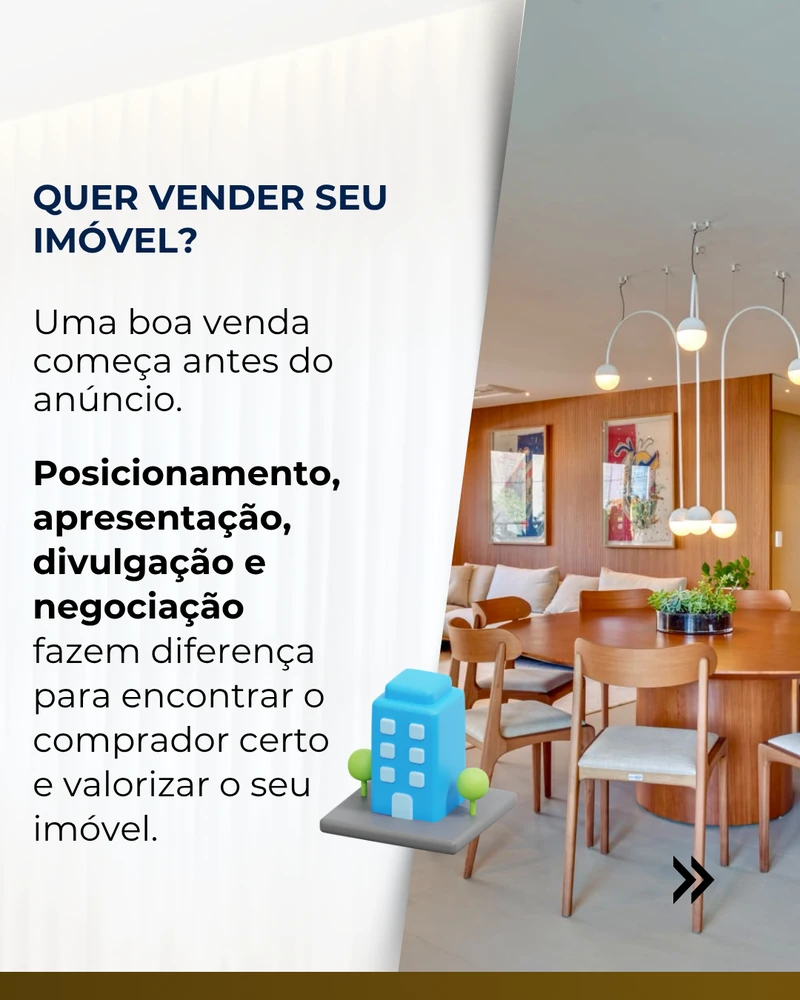 Página dos diferenciais do serviço imobiliário
